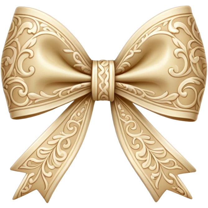 rococo bow emoji