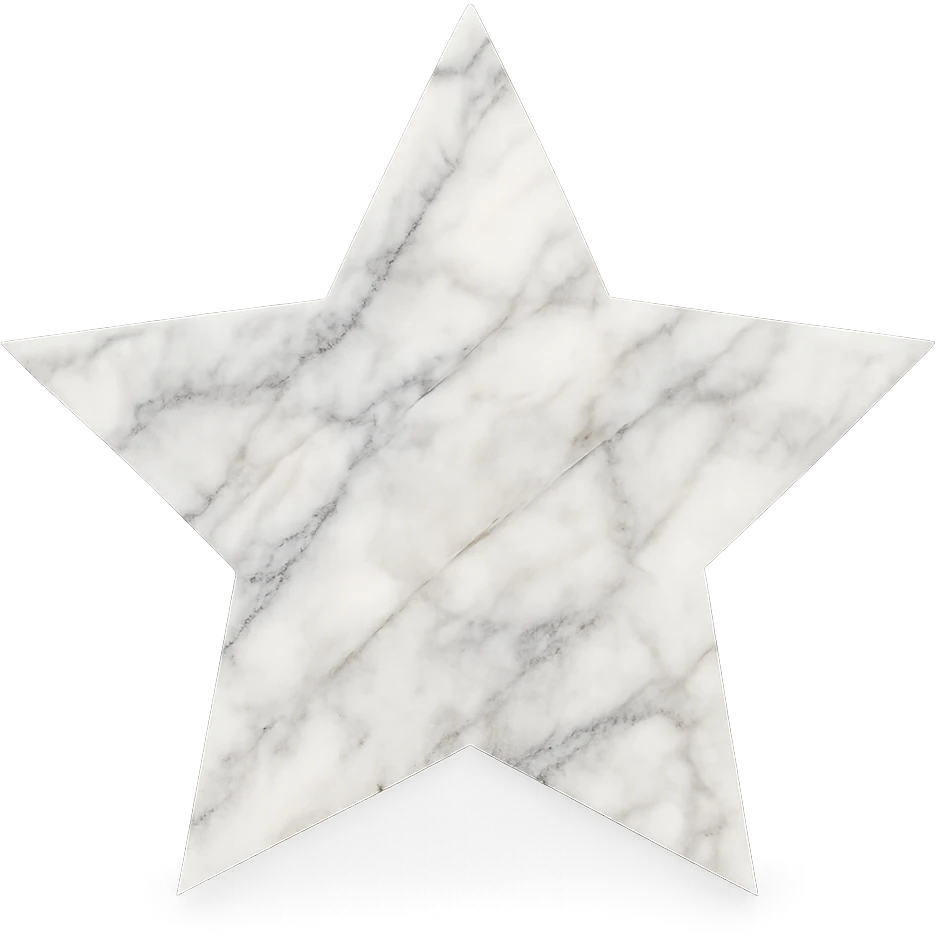 star with a marble texture emoji