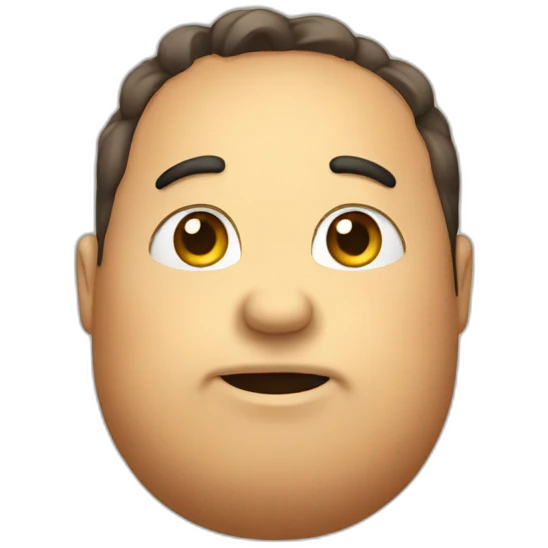 fatty emoji
