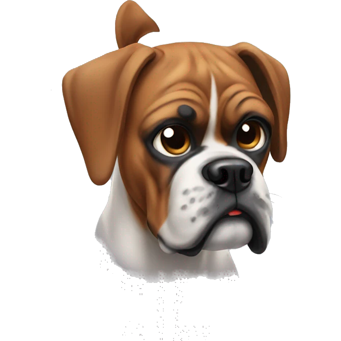 boxer dog emoji