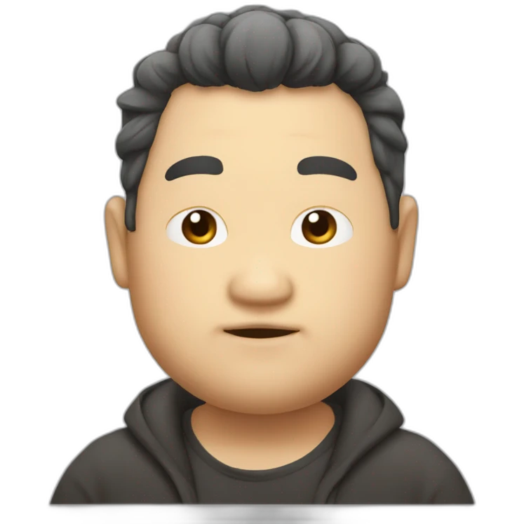 Old tanaka fat small hair emoji
