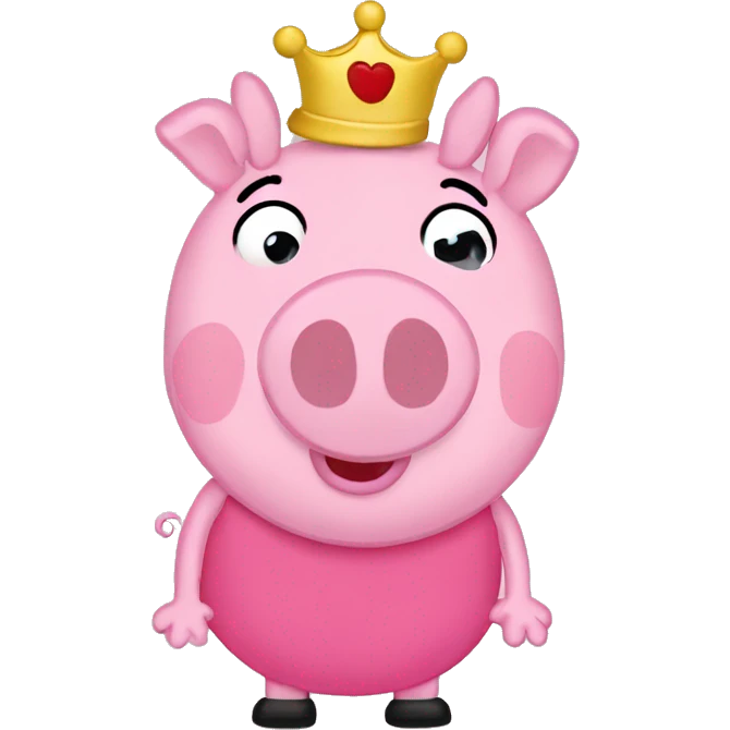 Peppa pig emoji