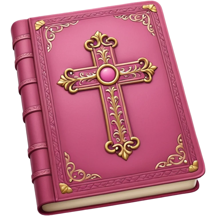 Biblia rosa  emoji