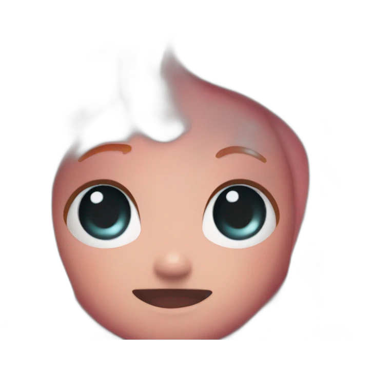 a cute octopus with the hair of naruto emoji
