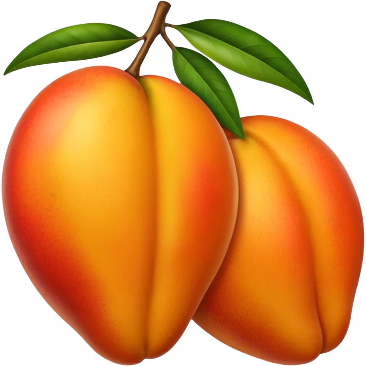 Create a mango emoji emoji