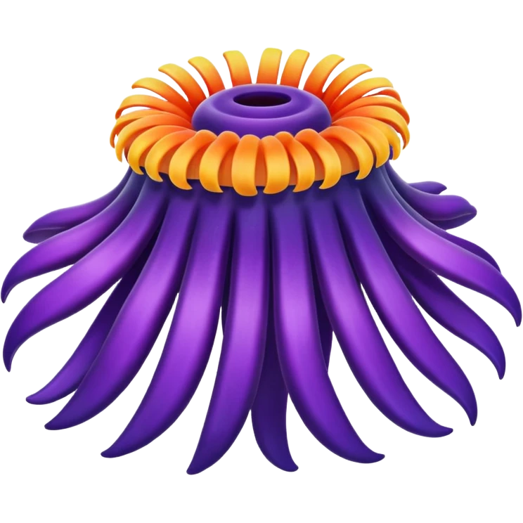 sea anemone emoji