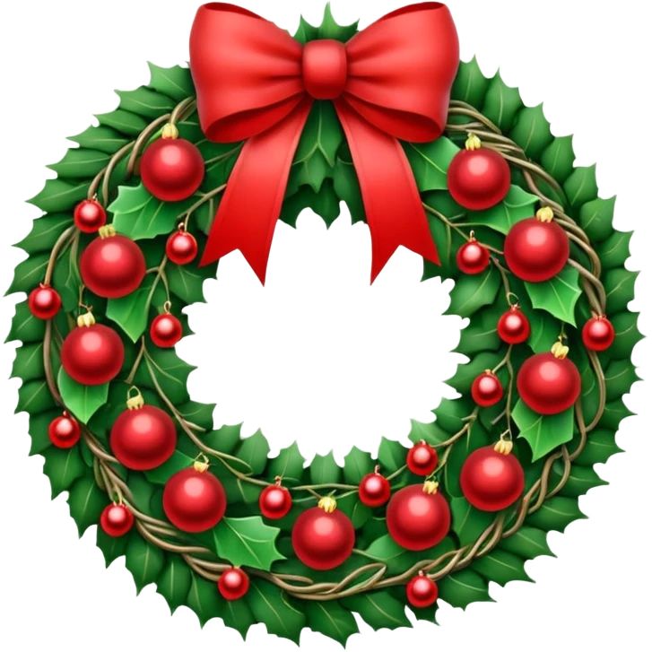 Christmas wreaths  emoji