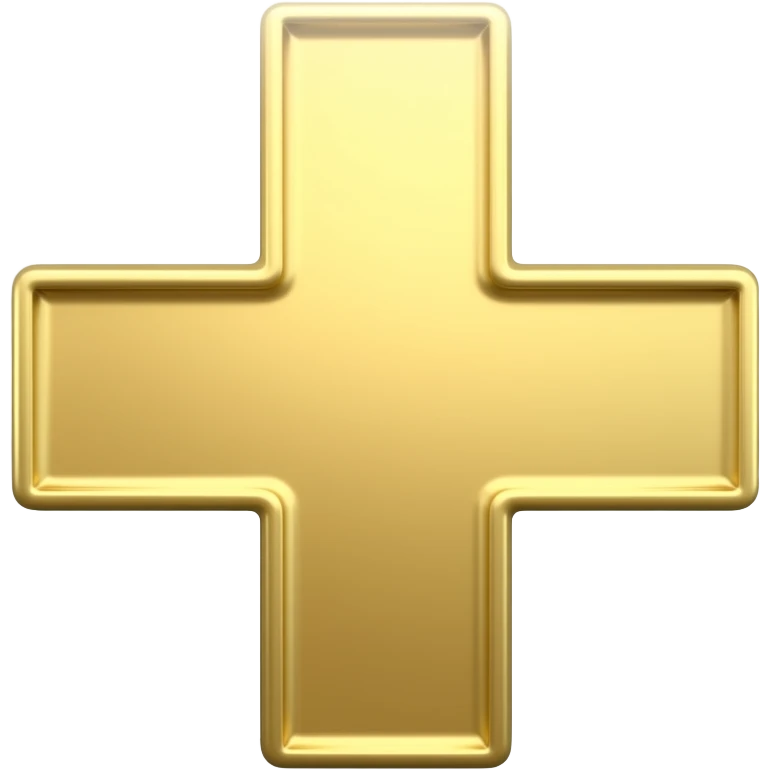 Make a line that is a minus - that is gold emoji