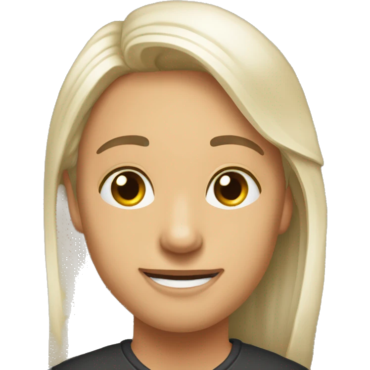 Черноволосая красива девочка с чихуахуа  emoji