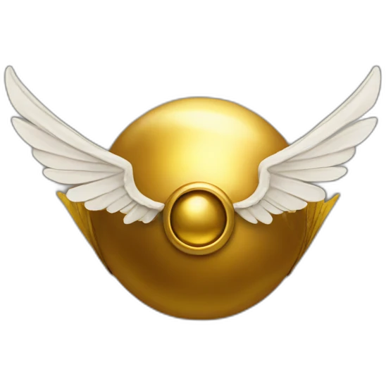 Golden snitch emoji