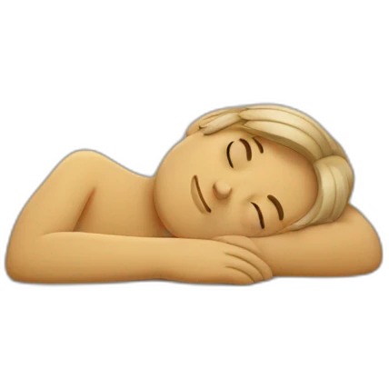  sleeps or nap emoji