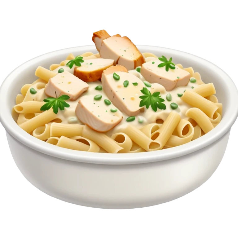 chicken alfredo emoji