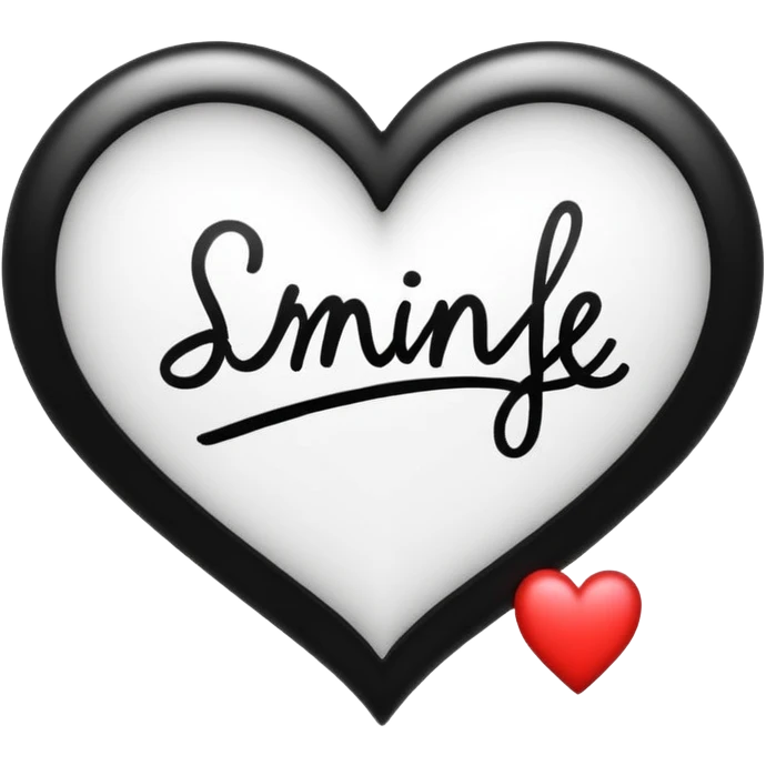 handwritten note emoji style "shine unapologetically"elegant style emoji