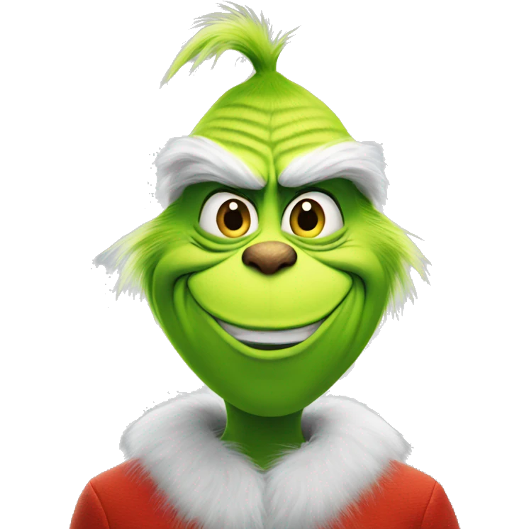 grinch smiling  emoji
