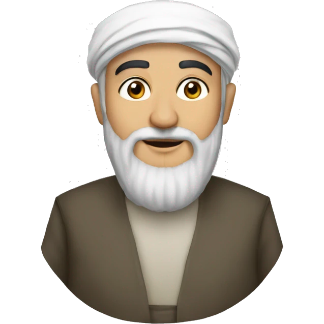 Genç imam emoji