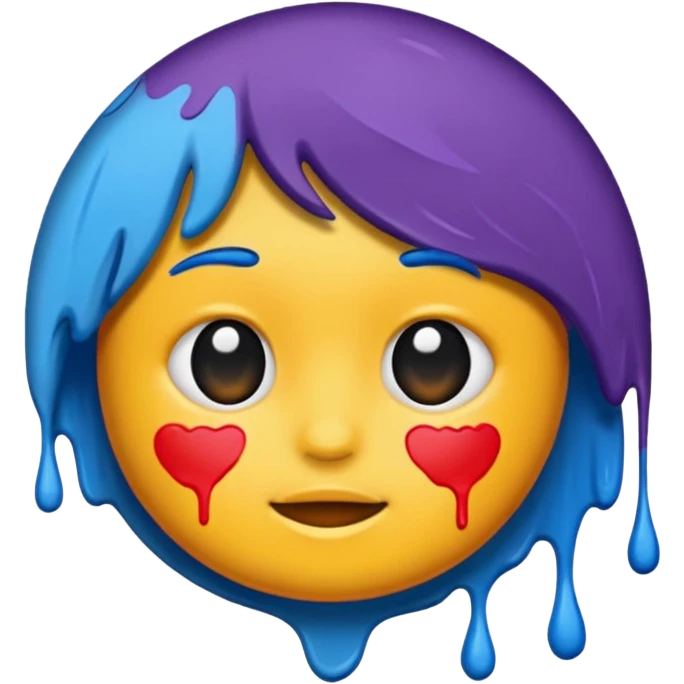 art paint emoji