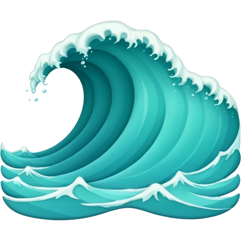 Wave emoji