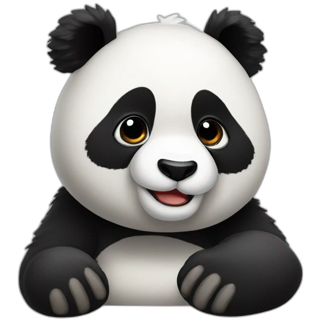 panda malvado emoji