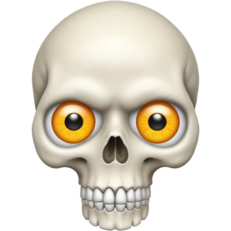 skull emoji eye roll emoji