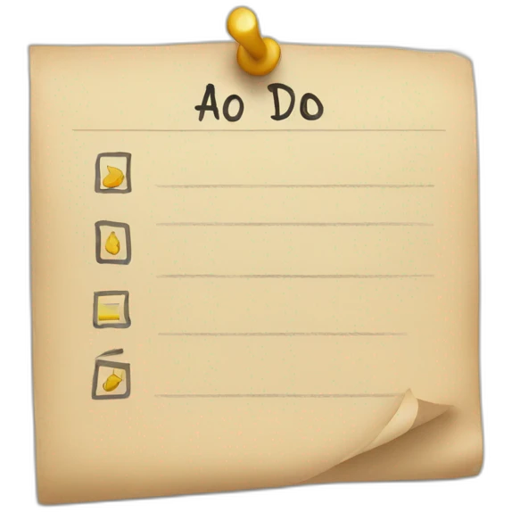 to do list emoji
