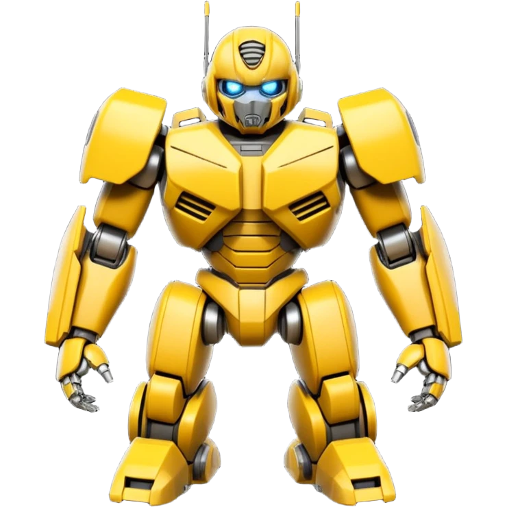 Bumblebee the transformer emoji