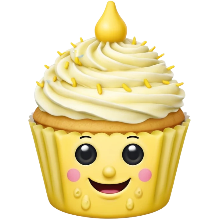 SpongeBob cupcake emoji