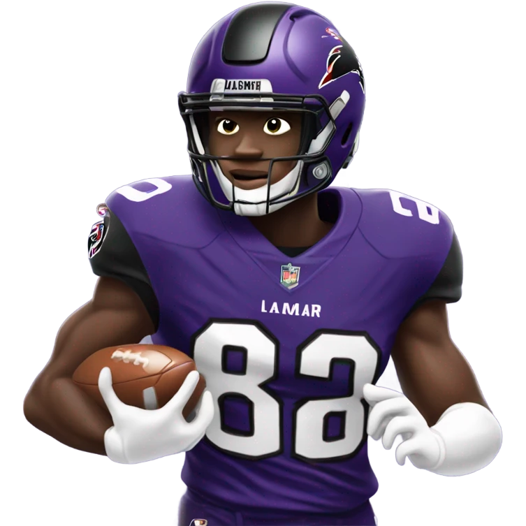 Lamar Jackson emoji