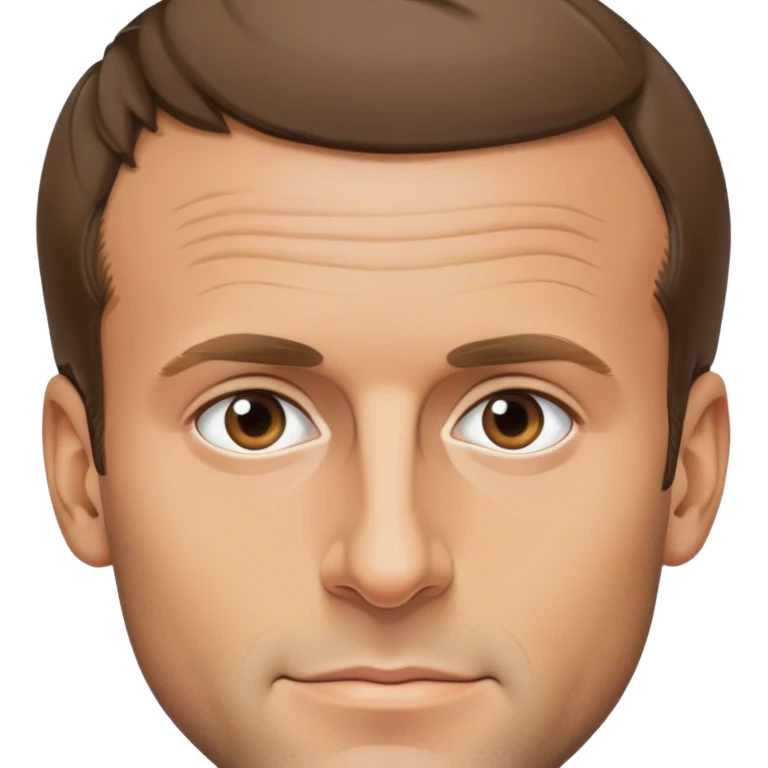 Emmanuel Macron emoji
