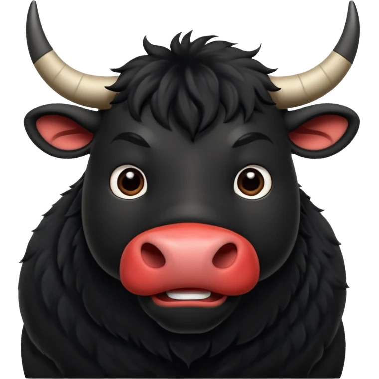 Ferdinand (black) from the Ferdinand disney movie emoji