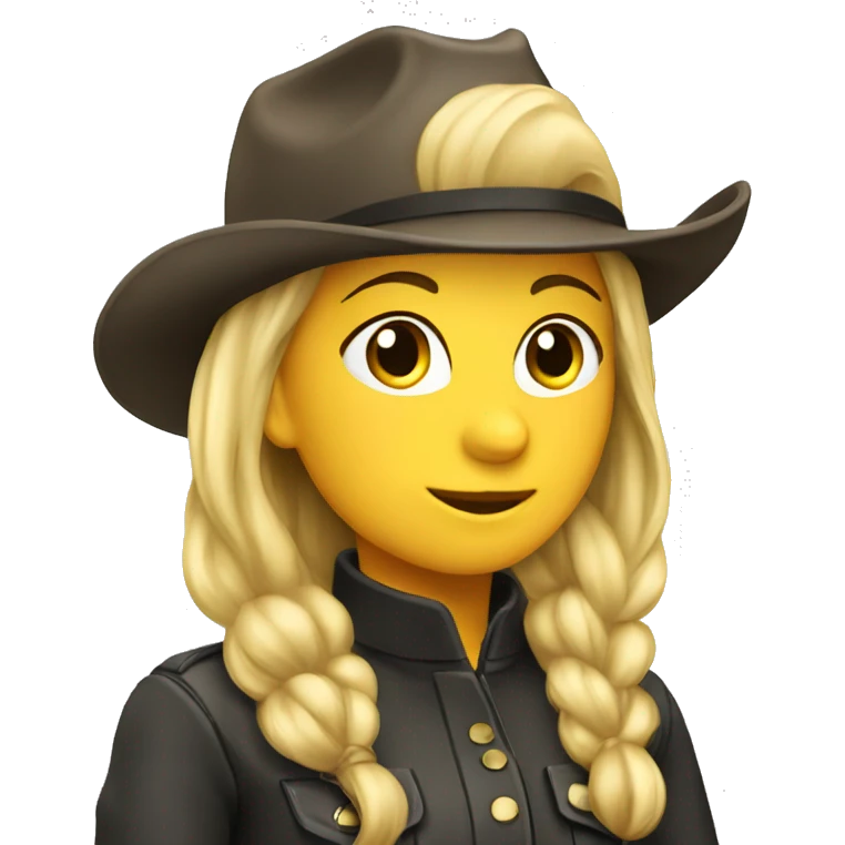 Equestrian girl emoji