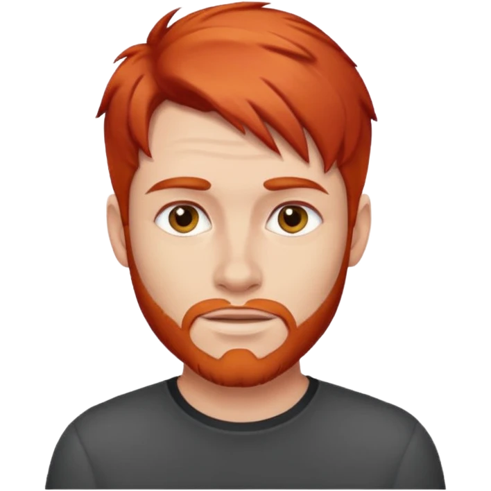 red haired man emoji