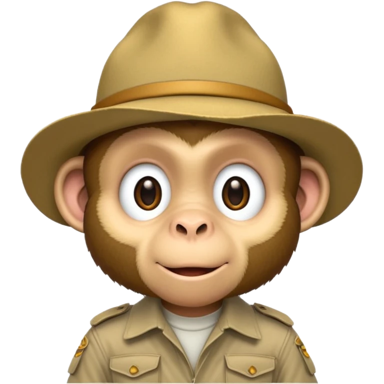 explorer monkey emoji