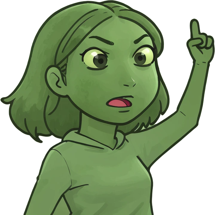 girl dabbing emoji