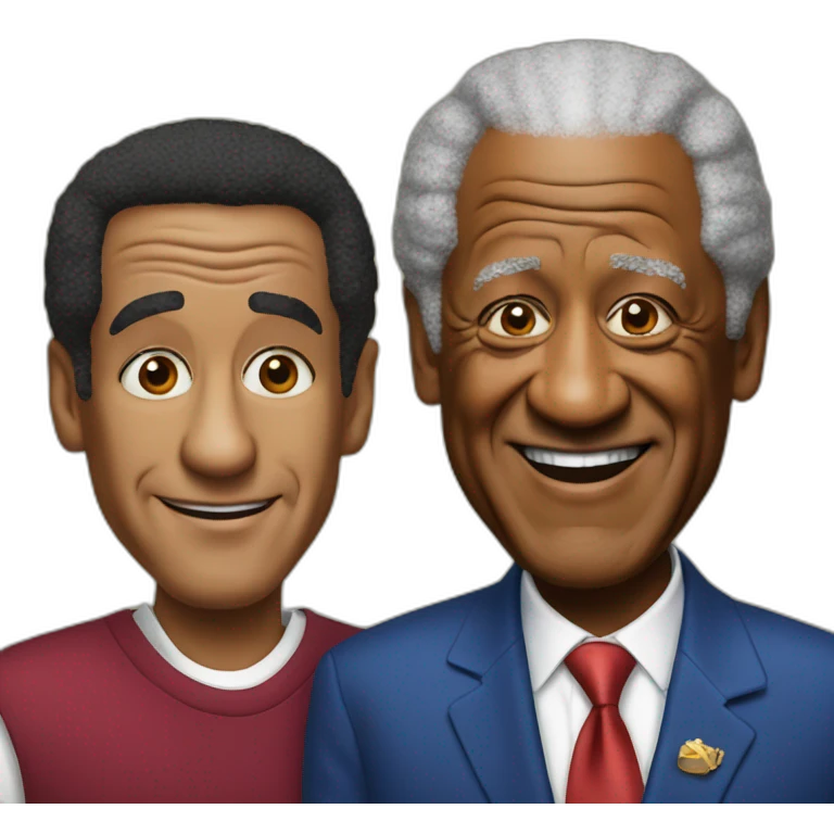 bill cosby and bill clinton emoji