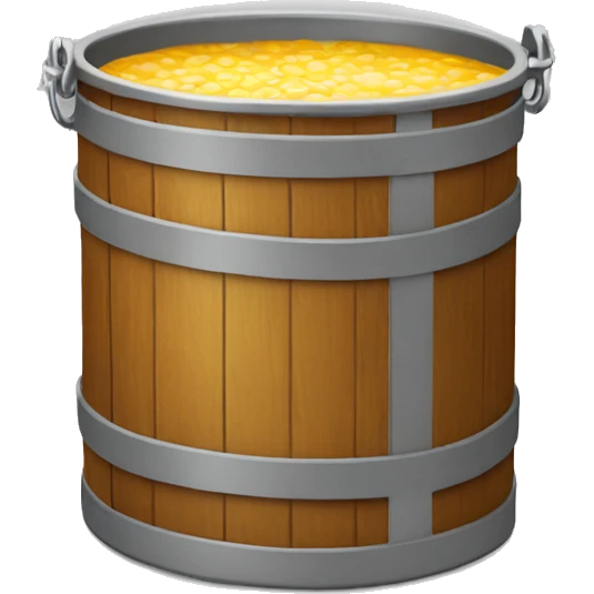 6 draught beer bucket emoji