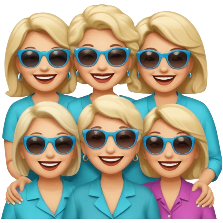 Aunties (5) traveling emoji