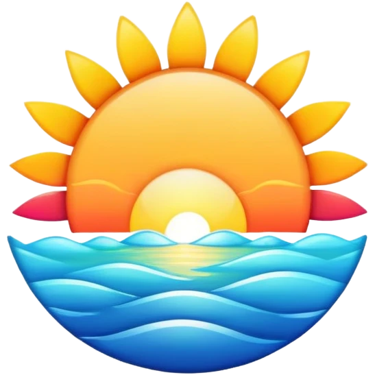 Sunrise emoji