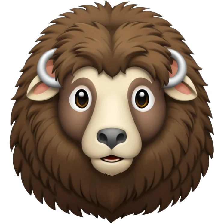 Muskox emoji