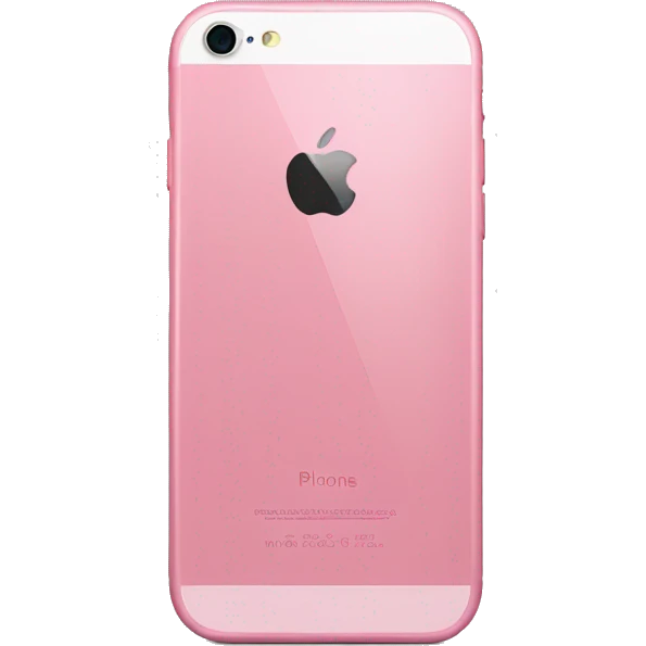 Pink iPhone  emoji
