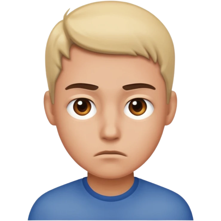 Concerned look emoji