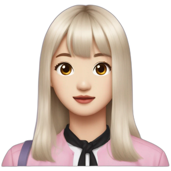 Kim Taehyung from BTS and Jennie Kim from Blackpink emoji