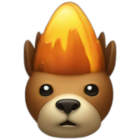 Nuke head beaver emoji