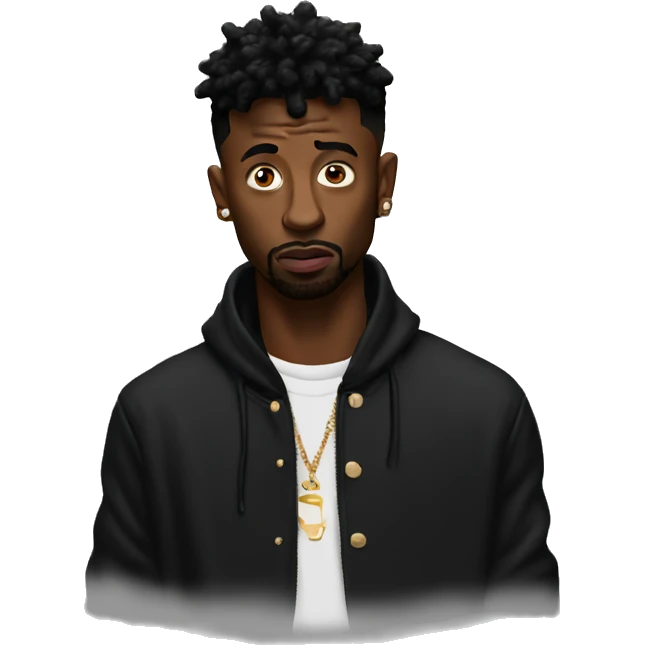 21 savage questioning  emoji