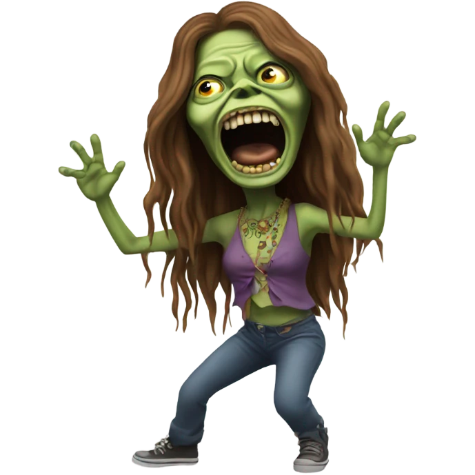 janis joplin zombie dancing emoji