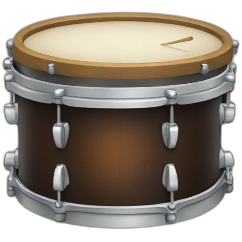 Drum emoji