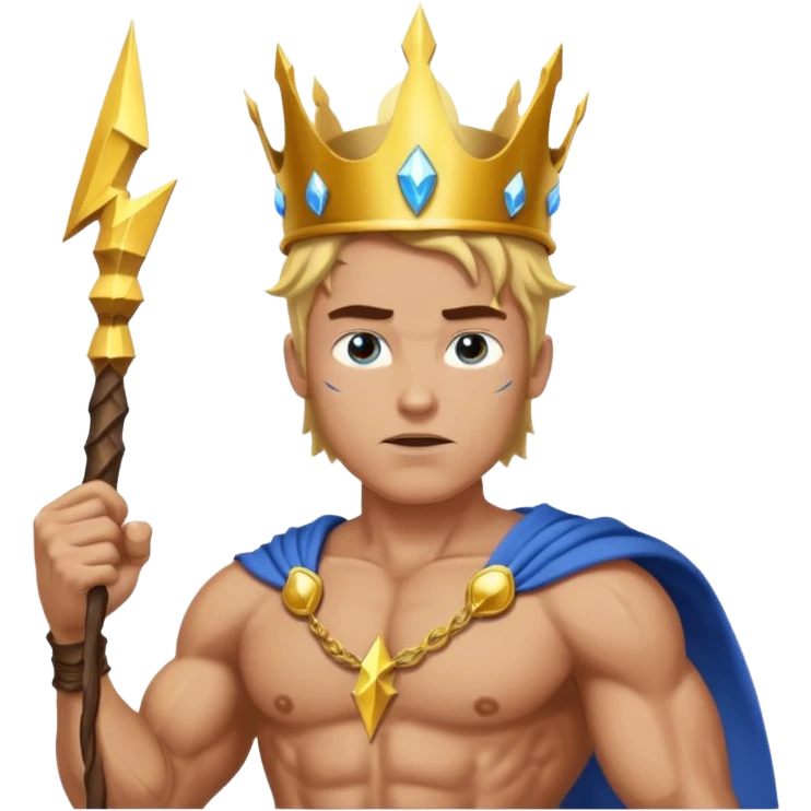 God of lightning 
 emoji