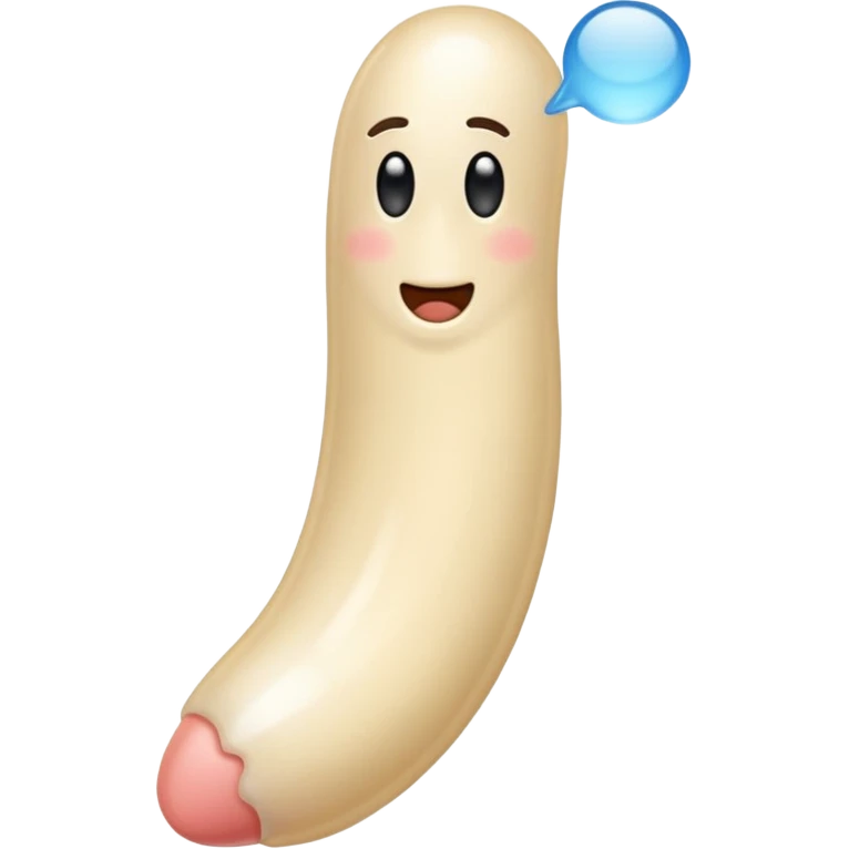 Penis with cum emoji