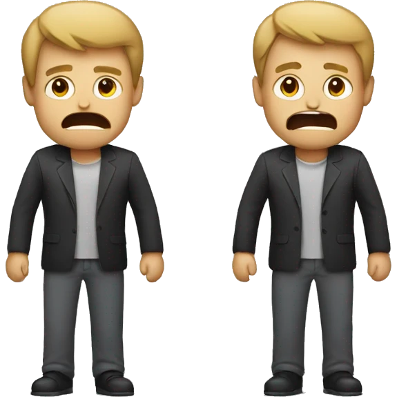 person disagreeing emoji