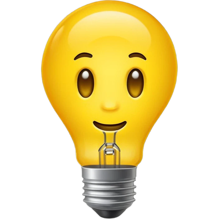 flashbulb yellow On emoji