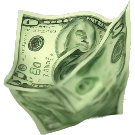 money in the bug emoji